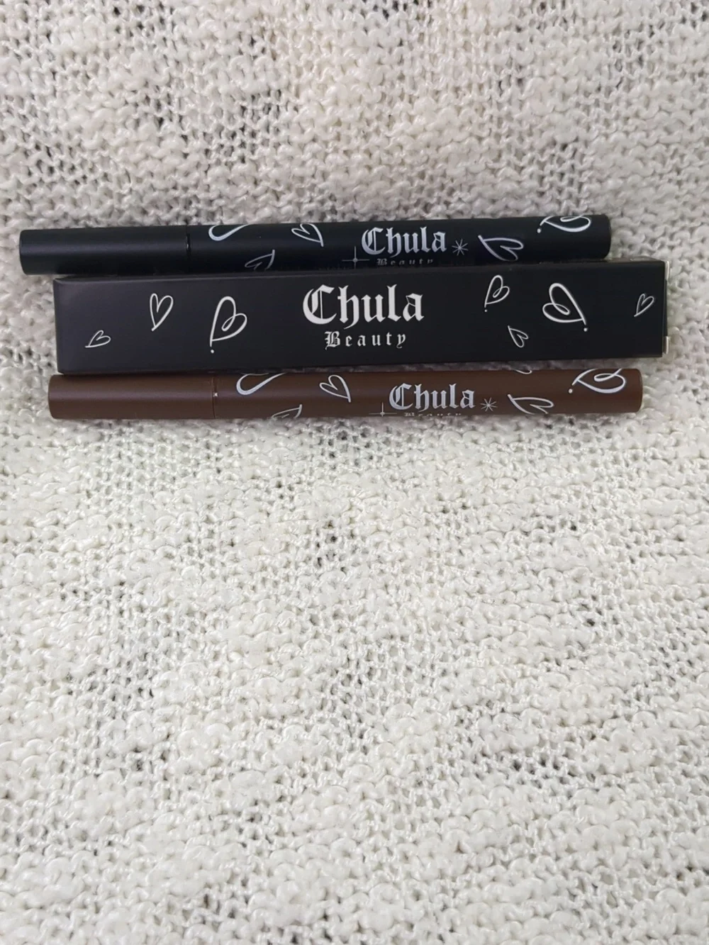 Chula Beauty Chula Liquid Liner Duo (Black/Brown), 2x 0.8g/0.028oz